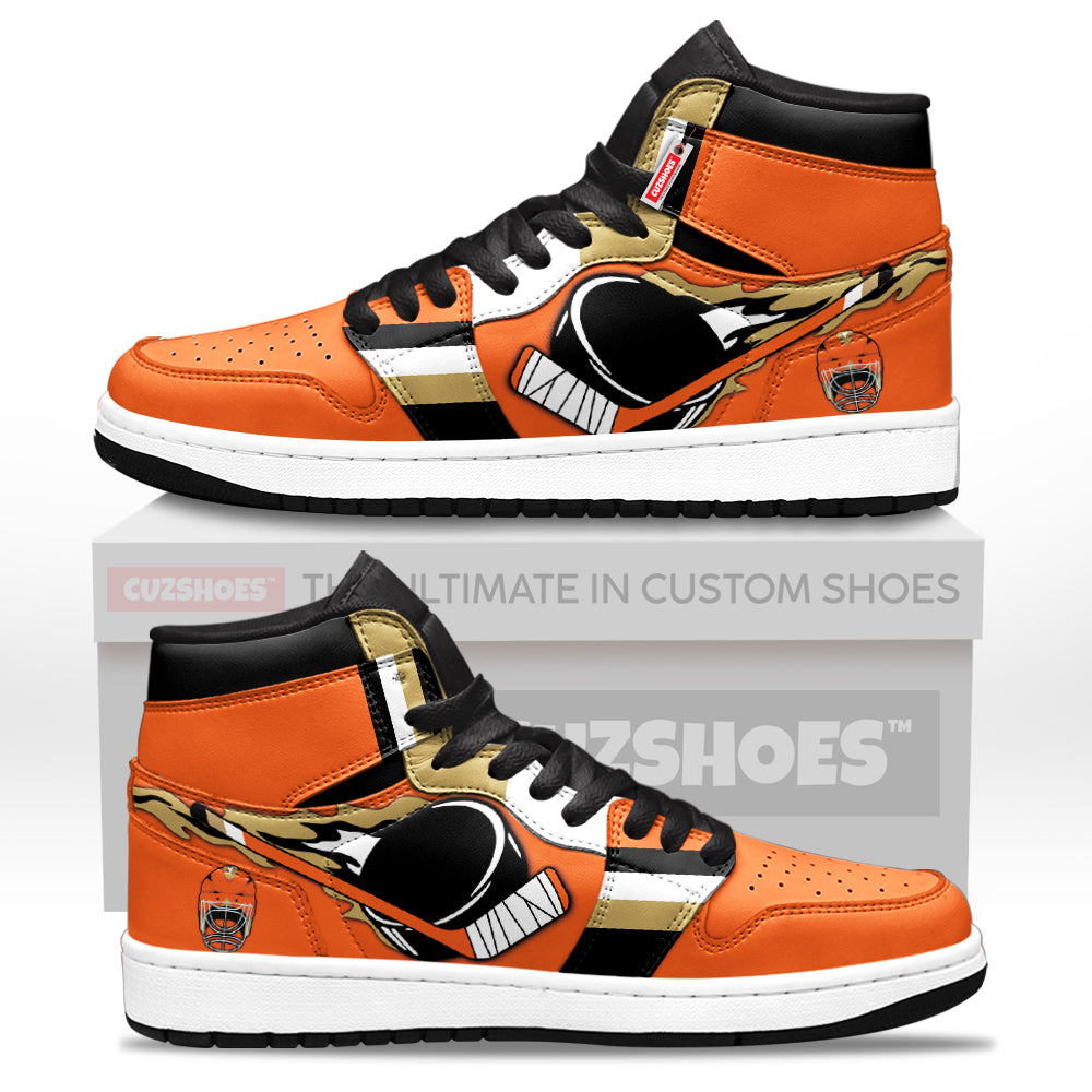 Anaheim Hockey J1s Sneakers Personalized Your Team-Cuztomshoes