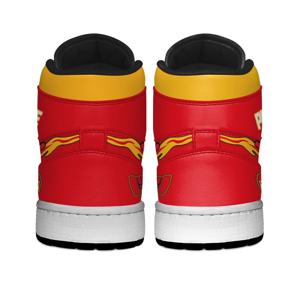 Calgary Hockey J1s Sneakers Personalized Your Teamcuztomshoes.com