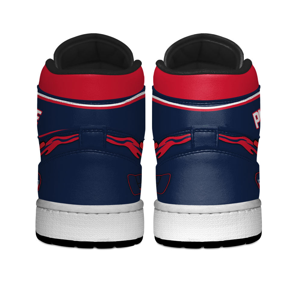 Columbus Hockey J1s Sneakers Personalized Your Teamcuztomshoes.com