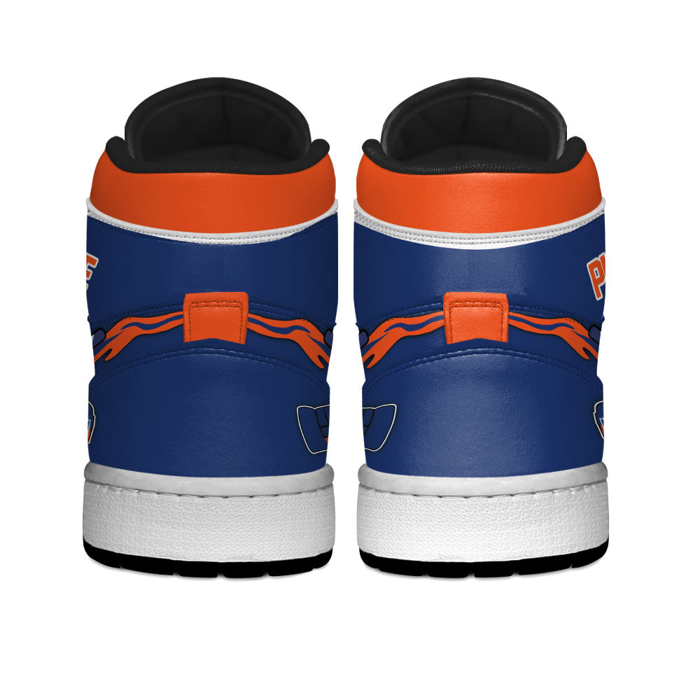Edmonton Hockey J1s Sneakers Personalized Your Teamcuztomshoes.com