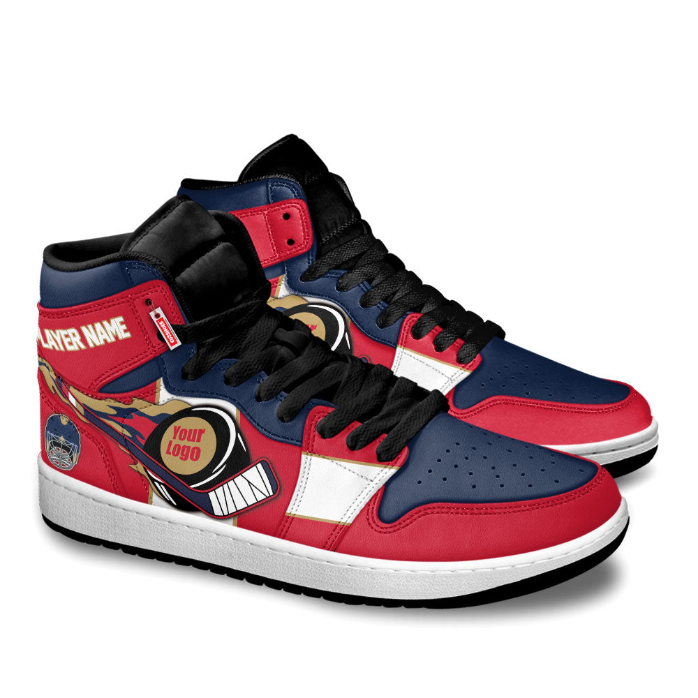 Florida Hockey J1s Sneakers Personalized Your Teamcuztomshoes.com