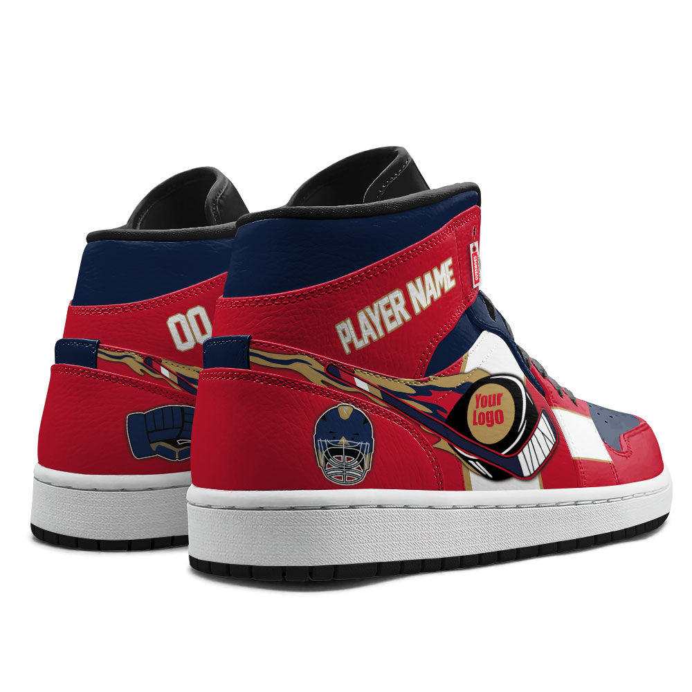 Florida Hockey J1s Sneakers Personalized Your Teamcuztomshoes.com