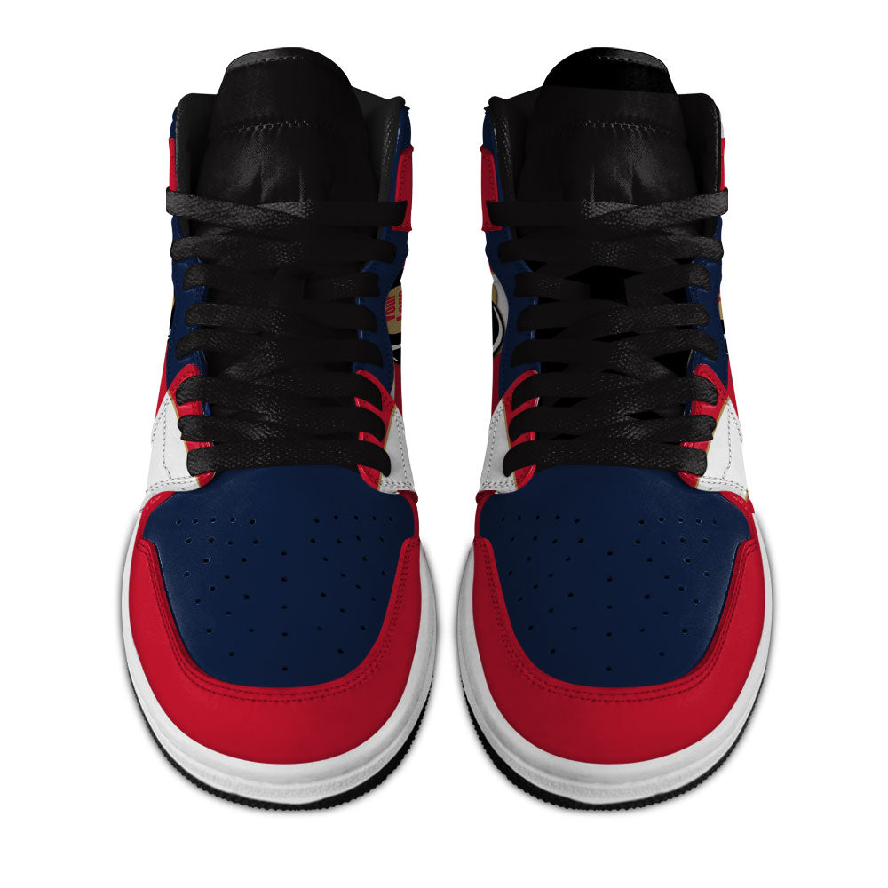 Florida Hockey J1s Sneakers Personalized Your Team-Cuztomshoes