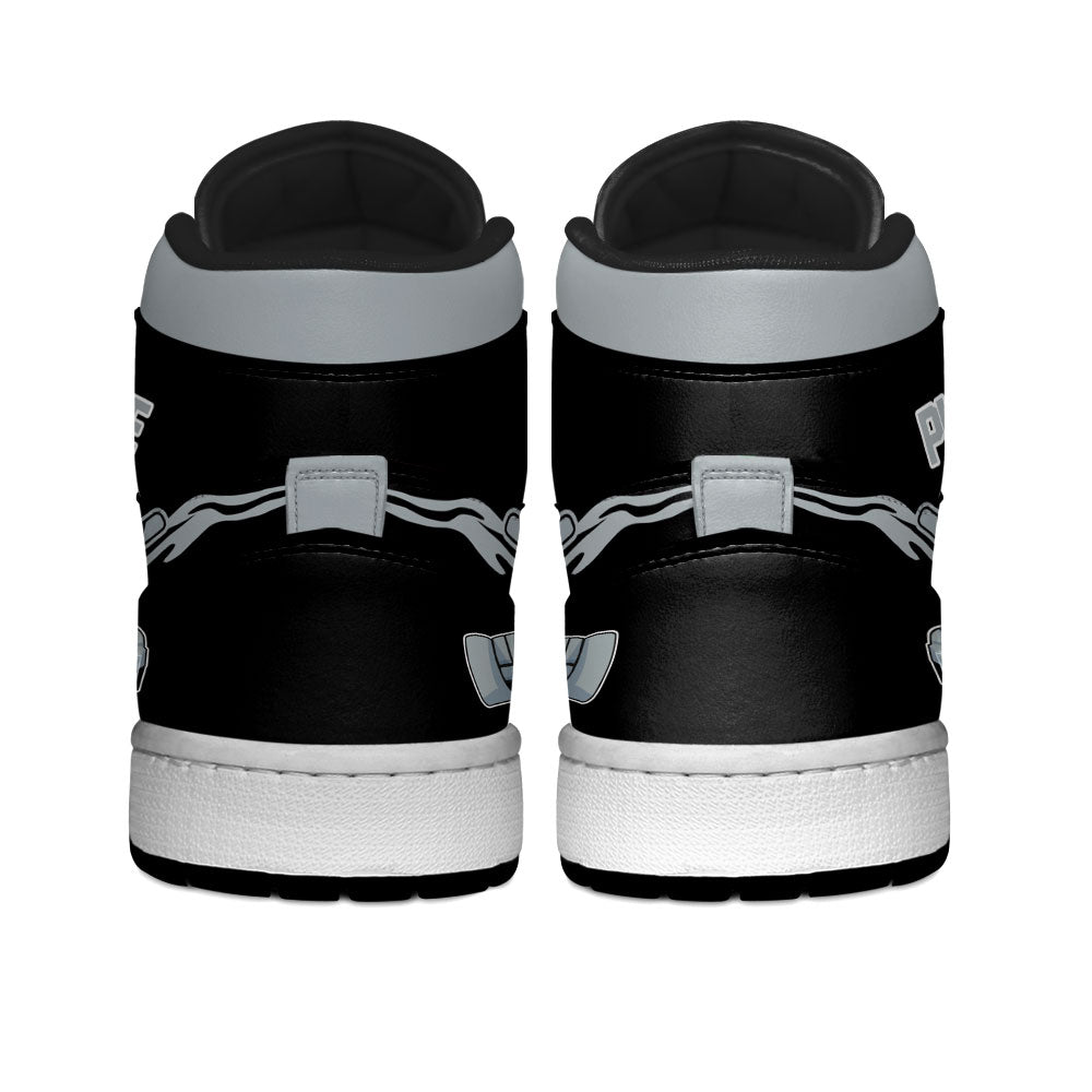 Los Angeles Hockey J1s Sneakers Personalized Your Teamcuztomshoes.com