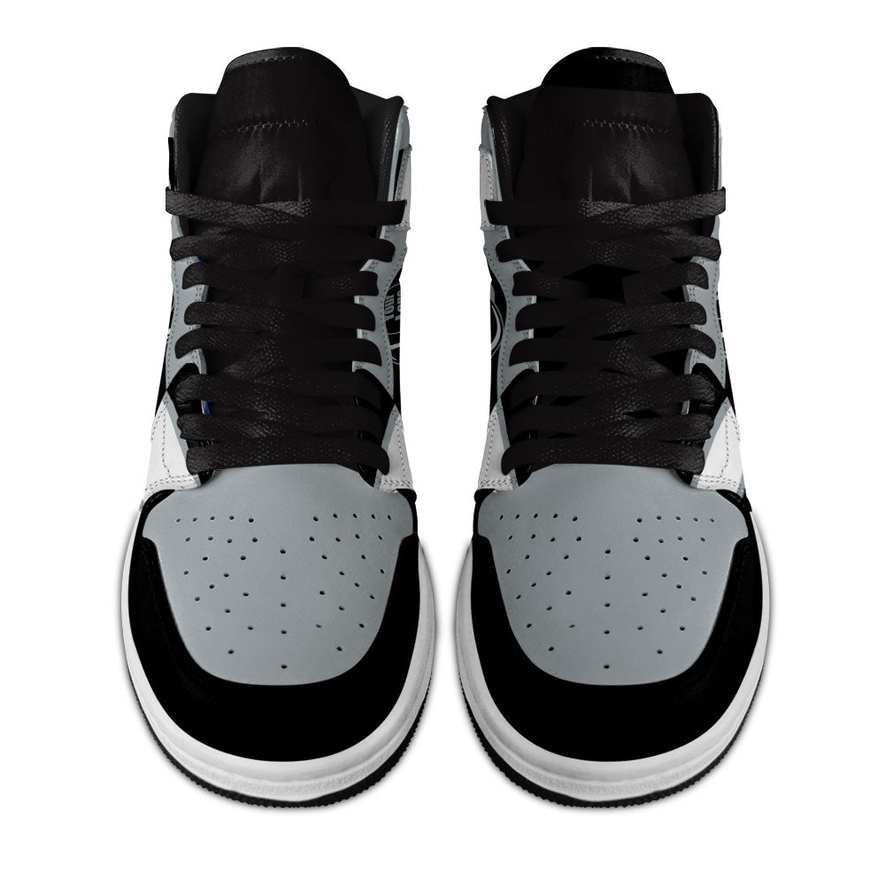 Los Angeles Hockey J1s Sneakers Personalized Your Team-Cuztomshoes