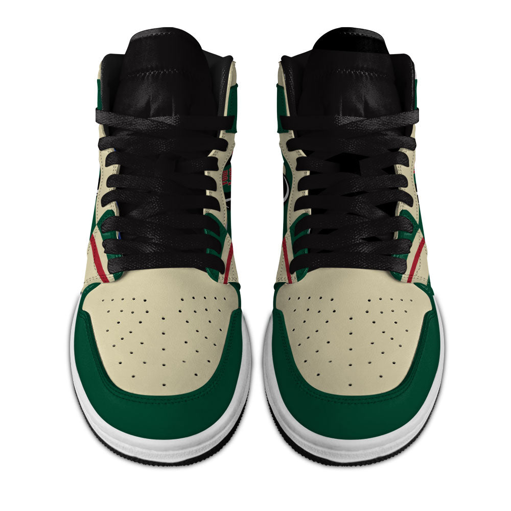 Minnesota Hockey J1s Sneakers Personalized Your Team-Cuztomshoes