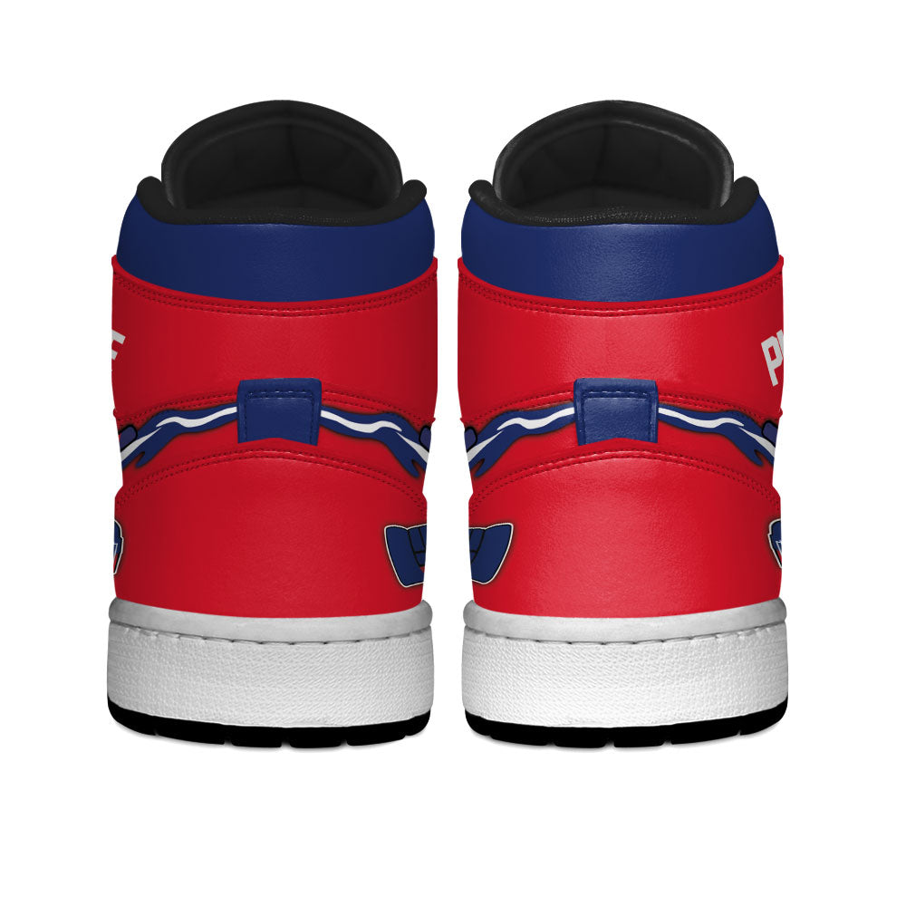 Montreal Hockey J1s Sneakers Personalized Your Teamcuztomshoes.com