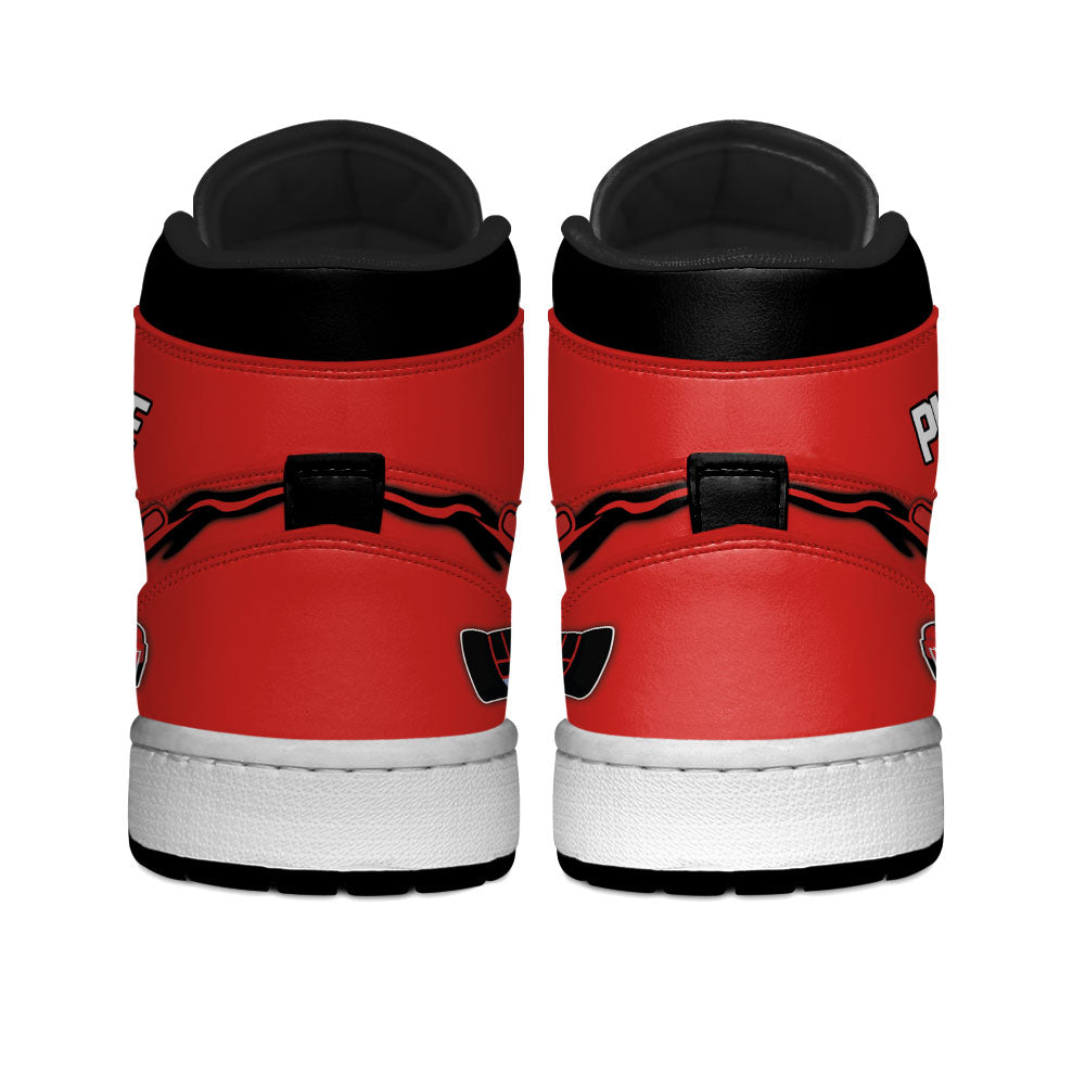New Jersey Hockey J1s Sneakers Personalized Your Teamcuztomshoes.com