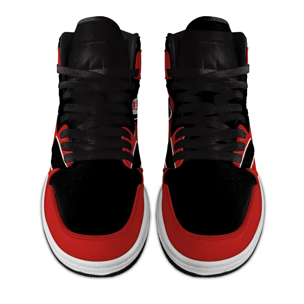New Jersey Hockey J1s Sneakers Personalized Your Team-Cuztomshoes