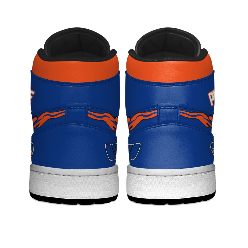 New York Hockey J1s Sneakers Personalized Your Teamcuztomshoes.com