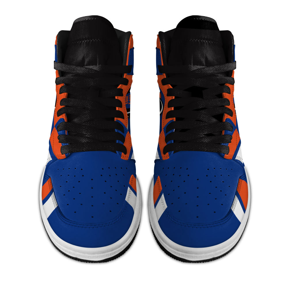 New York Hockey J1s Sneakers Personalized Your Team-Cuztomshoes