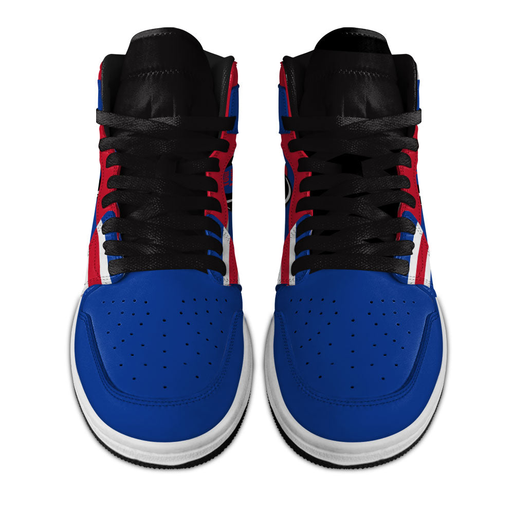 New York Hockey J1s Sneakers Personalized Your Team-Cuztomshoes