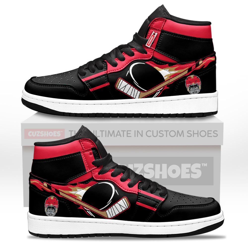 Ottawa Hockey J1s Sneakers Personalized Your Team-Cuztomshoes