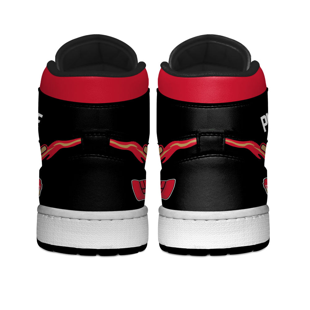 Ottawa Hockey J1s Sneakers Personalized Your Teamcuztomshoes.com