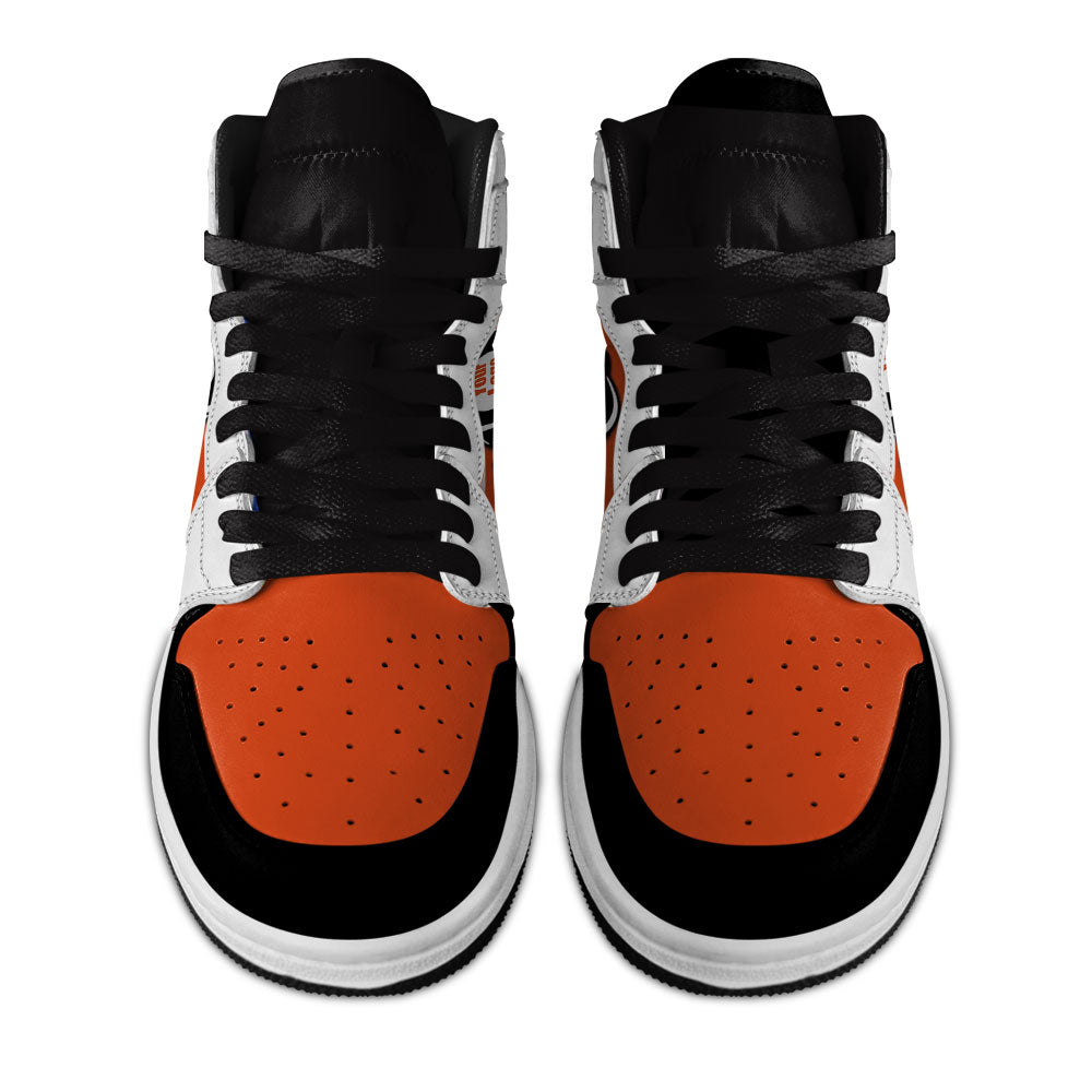 Philadelphia Hockey J1s Sneakers Personalized Your Team-Cuztomshoes