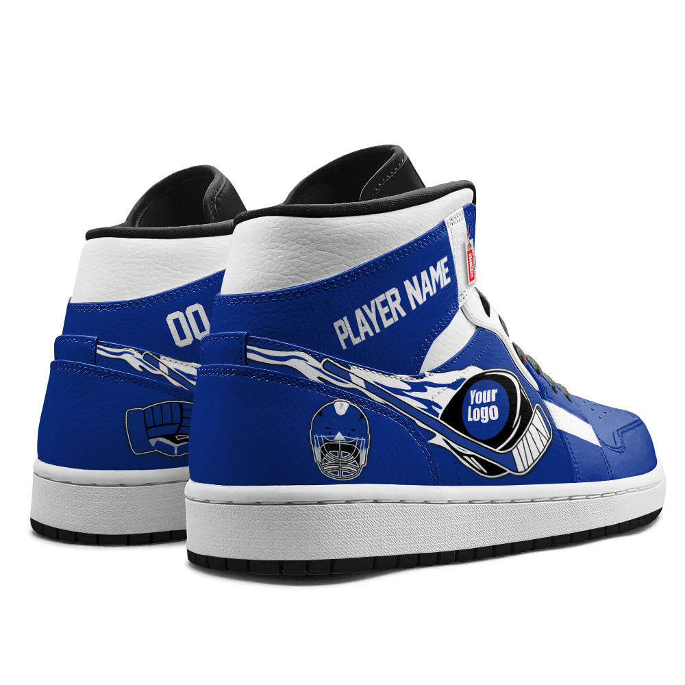 Tampa Bay Hockey J1s Sneakers Personalized Your Teamcuztomshoes.com