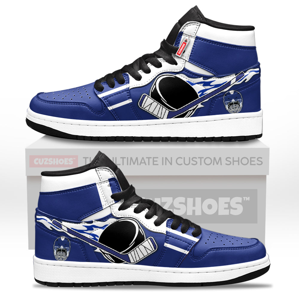 Toronto Hockey J1s Sneakers Personalized Your Team-Cuztomshoes