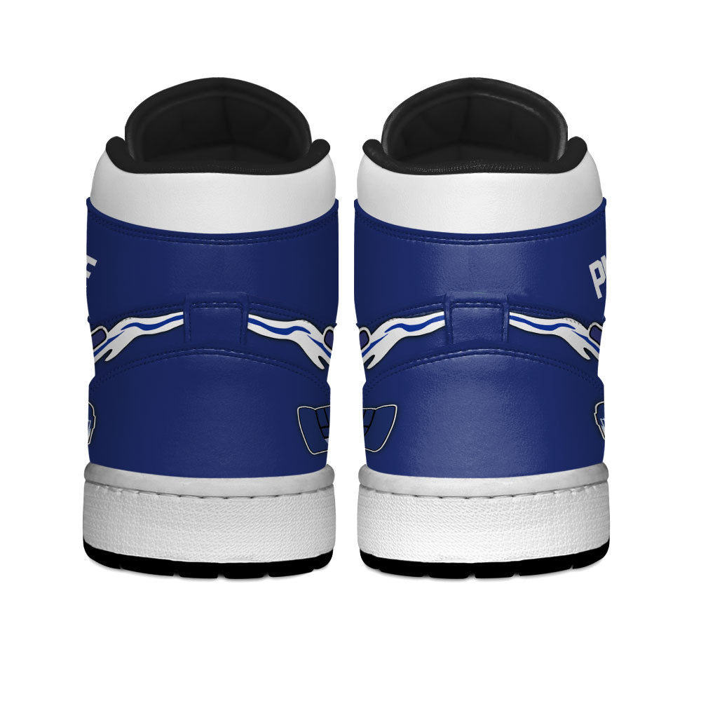 Toronto Hockey J1s Sneakers Personalized Your Teamcuztomshoes.com