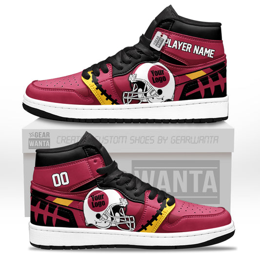 Arizona Football Sneakers Personalized Your Teamcuztomshoes.com