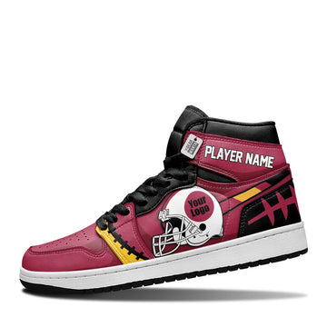 Arizona Leather Shoes Custom Your Football Team - Cuztomshoes.com