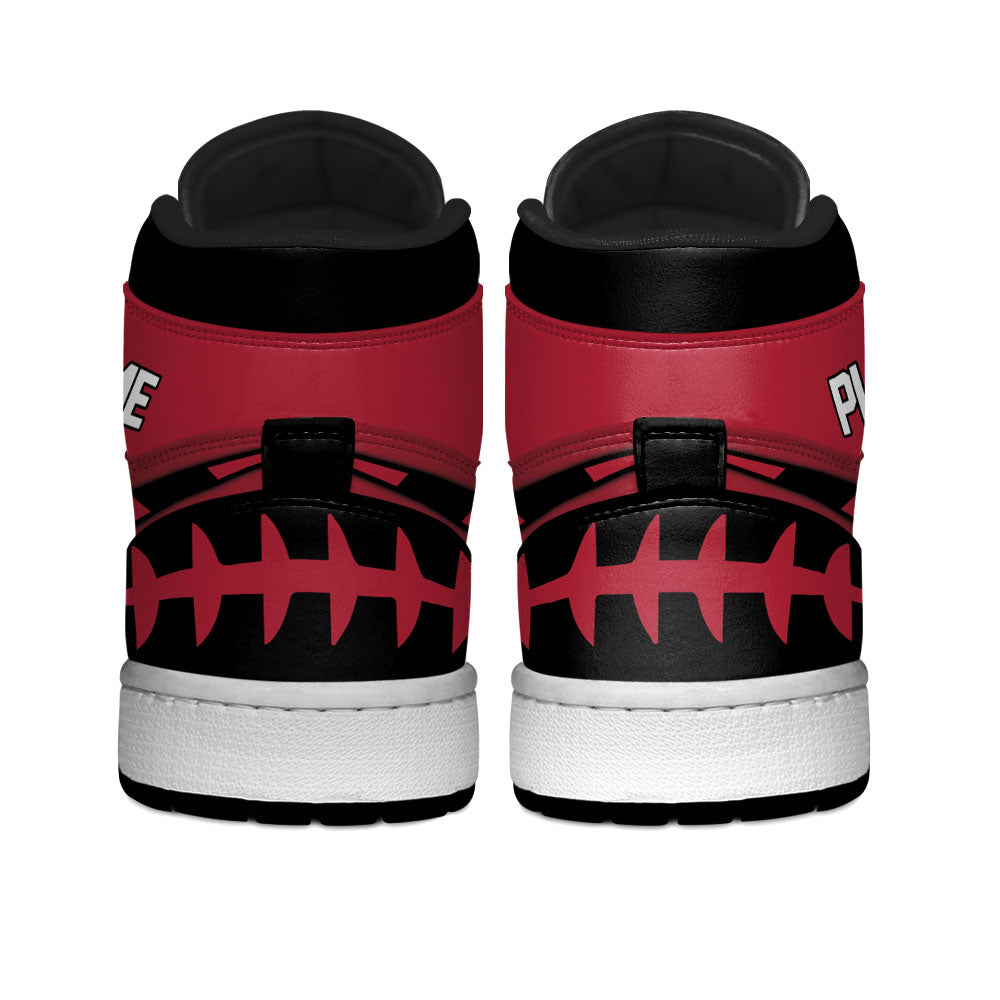 Atlanta Football Sneakers Personalized Your Teamcuztomshoes.com