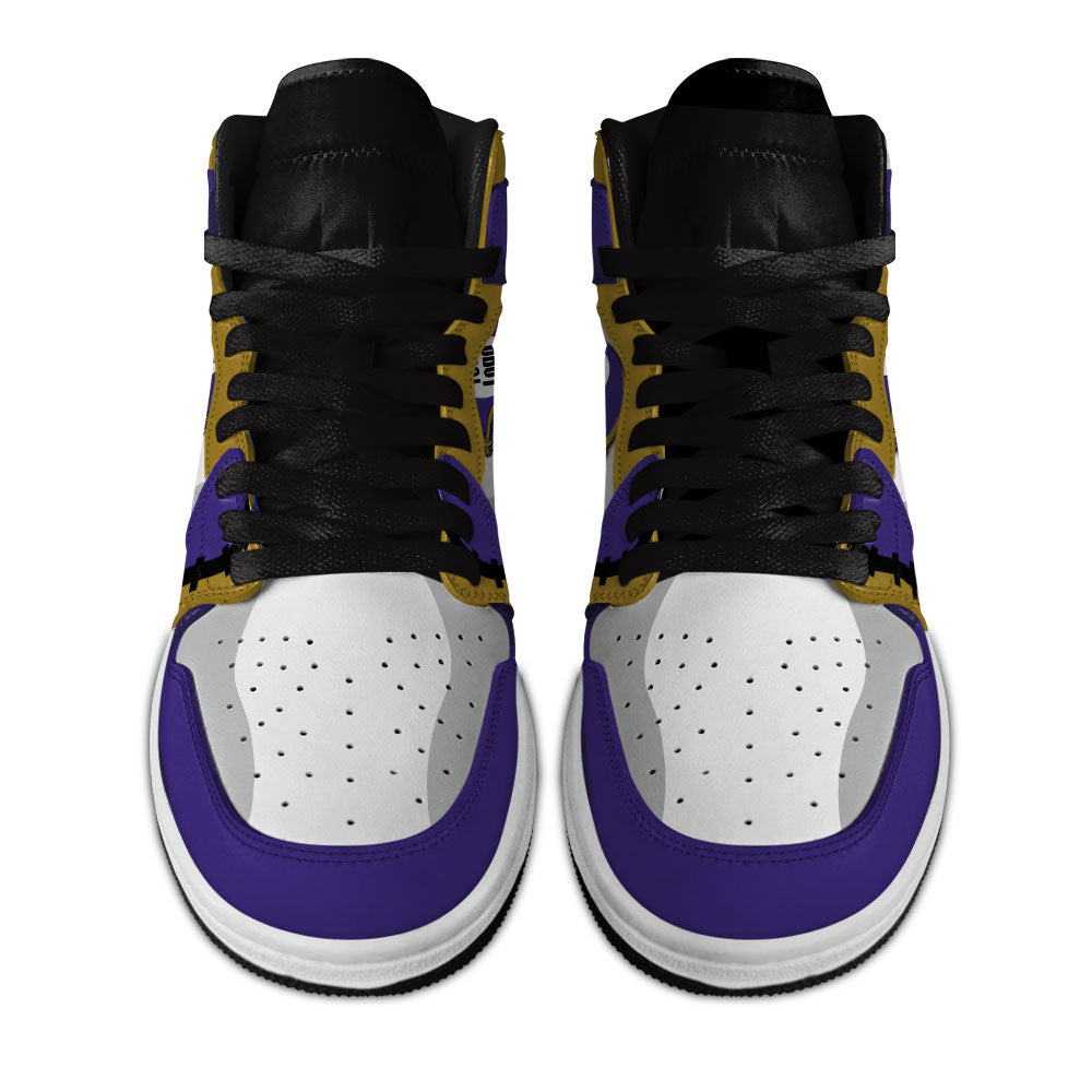 Baltimore Football Sneakers Personalized Your Team-Cuztomshoes