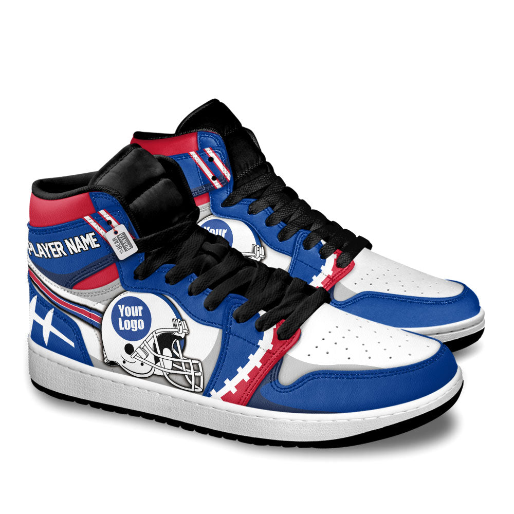 Buffalo Football Sneakers Personalized Your Teamcuztomshoes.com