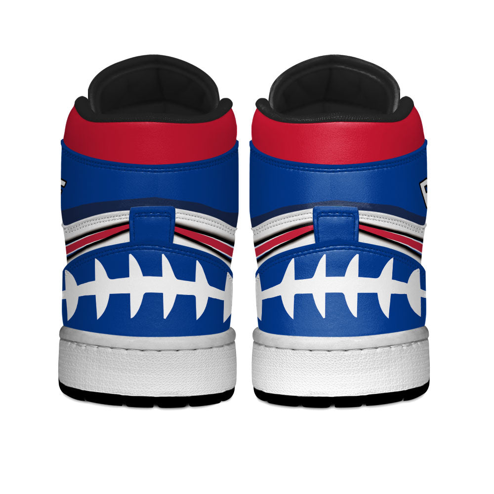 Buffalo Football Sneakers Personalized Your Teamcuztomshoes.com