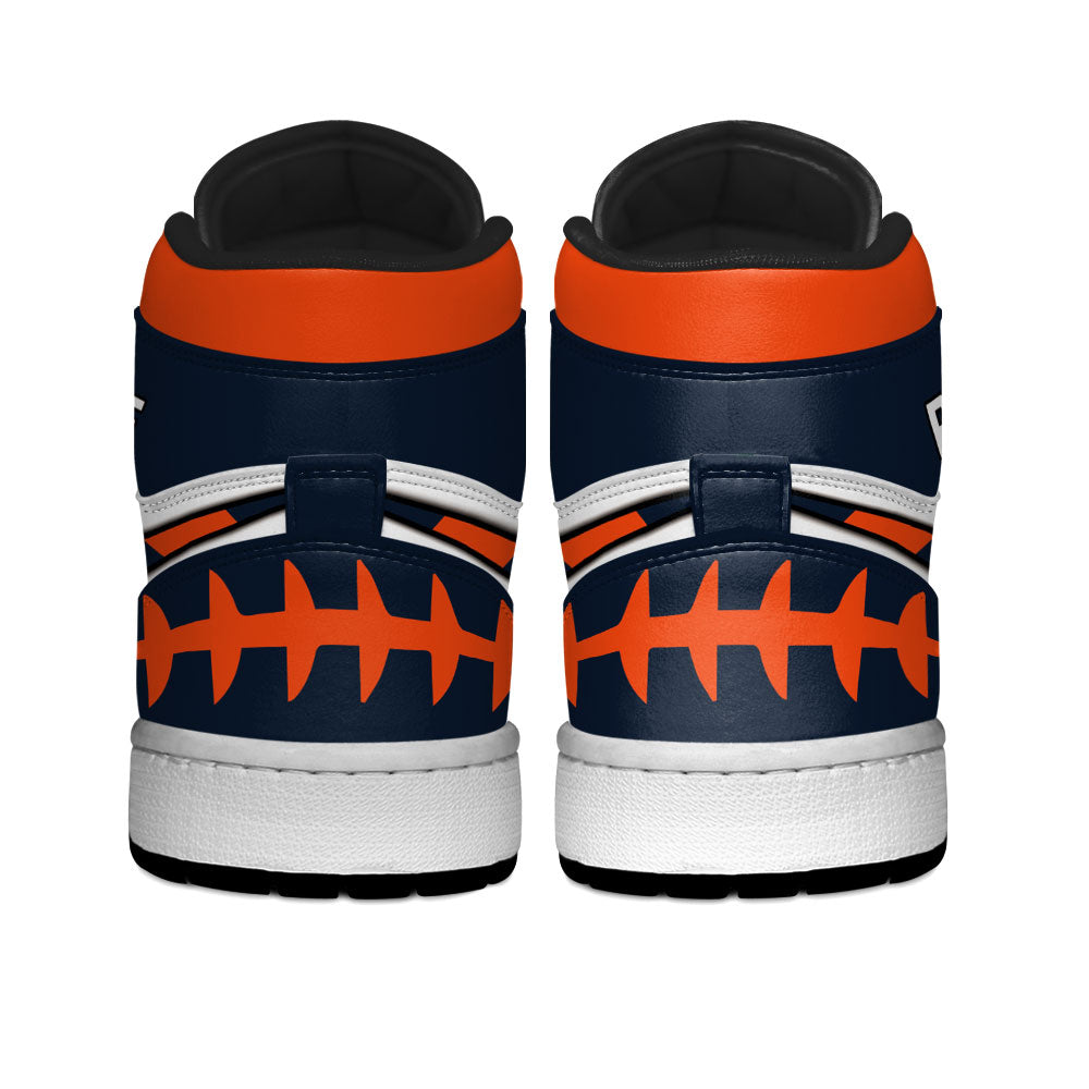 Chicago Football Sneakers Personalized Your Teamcuztomshoes.com
