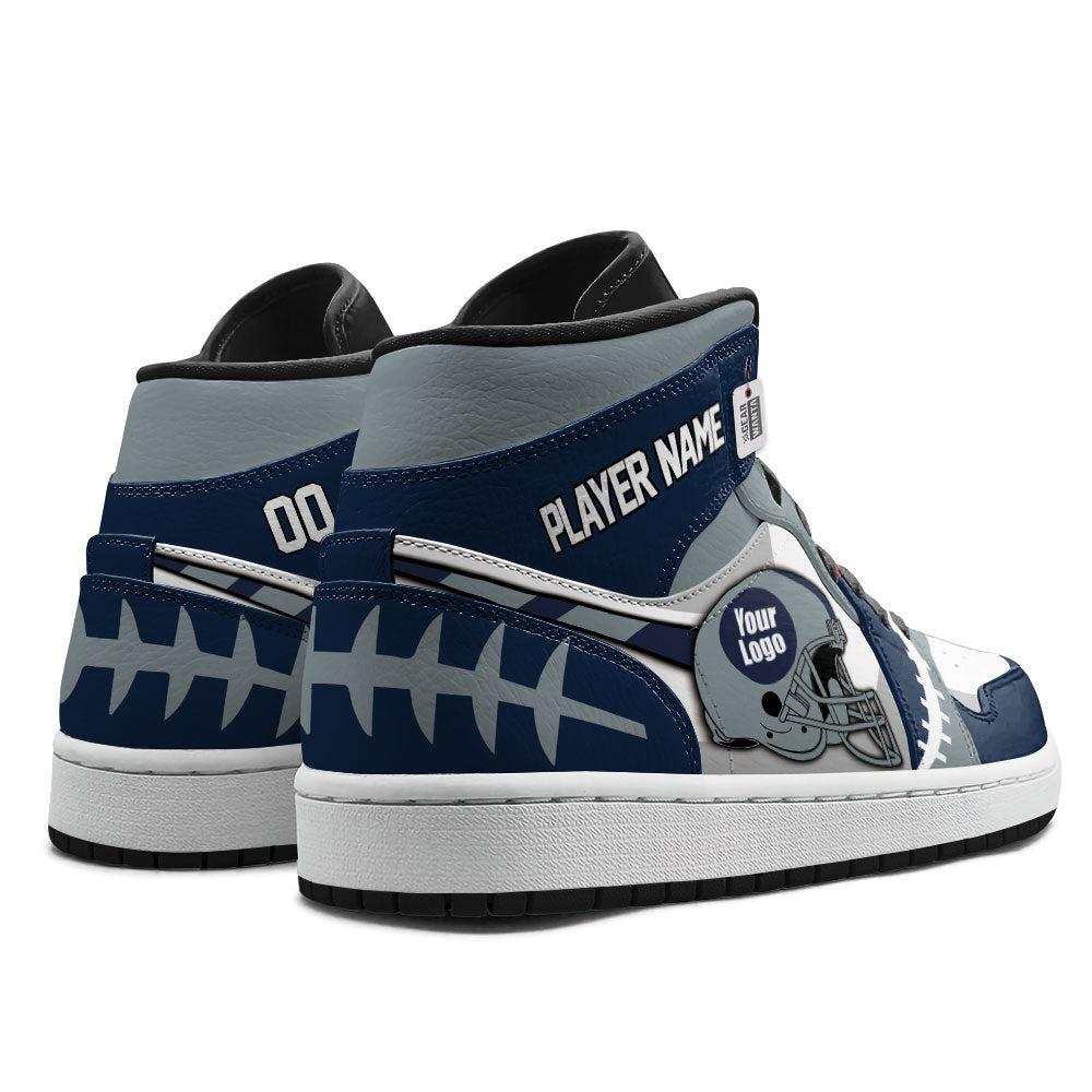 Dallas Football Sneakers Personalized Your Teamcuztomshoes.com