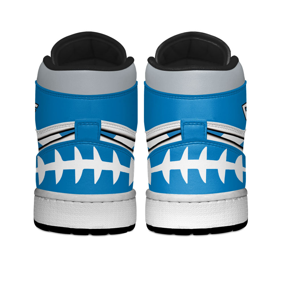 Detroit Football Sneakers Personalized Your Teamcuztomshoes.com
