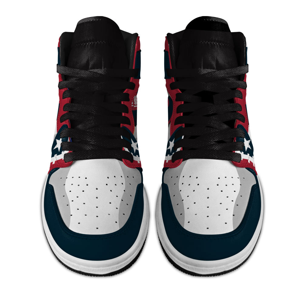 Houston Football Sneakers Personalized Your Teamcuztomshoes.com