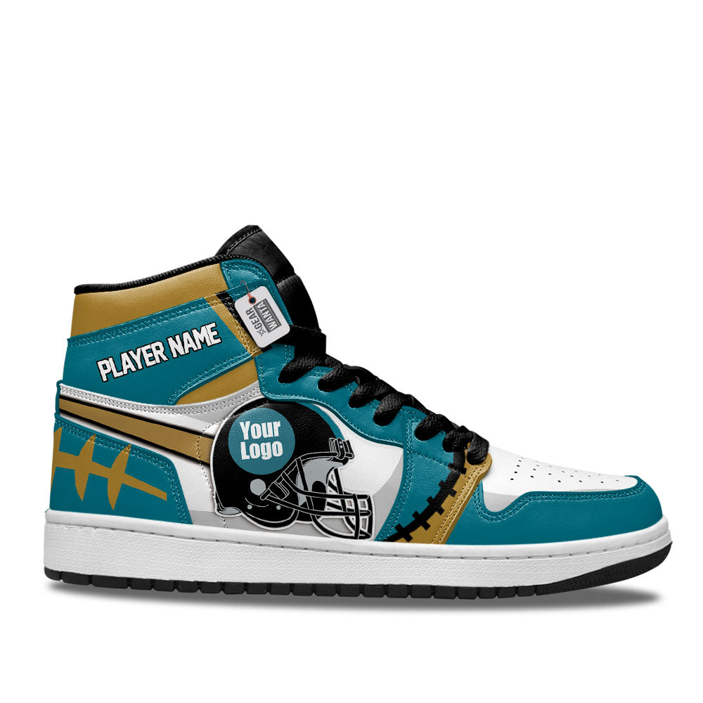 Jacksonville Football Sneakers Personalized Your Team-Cuztomshoes