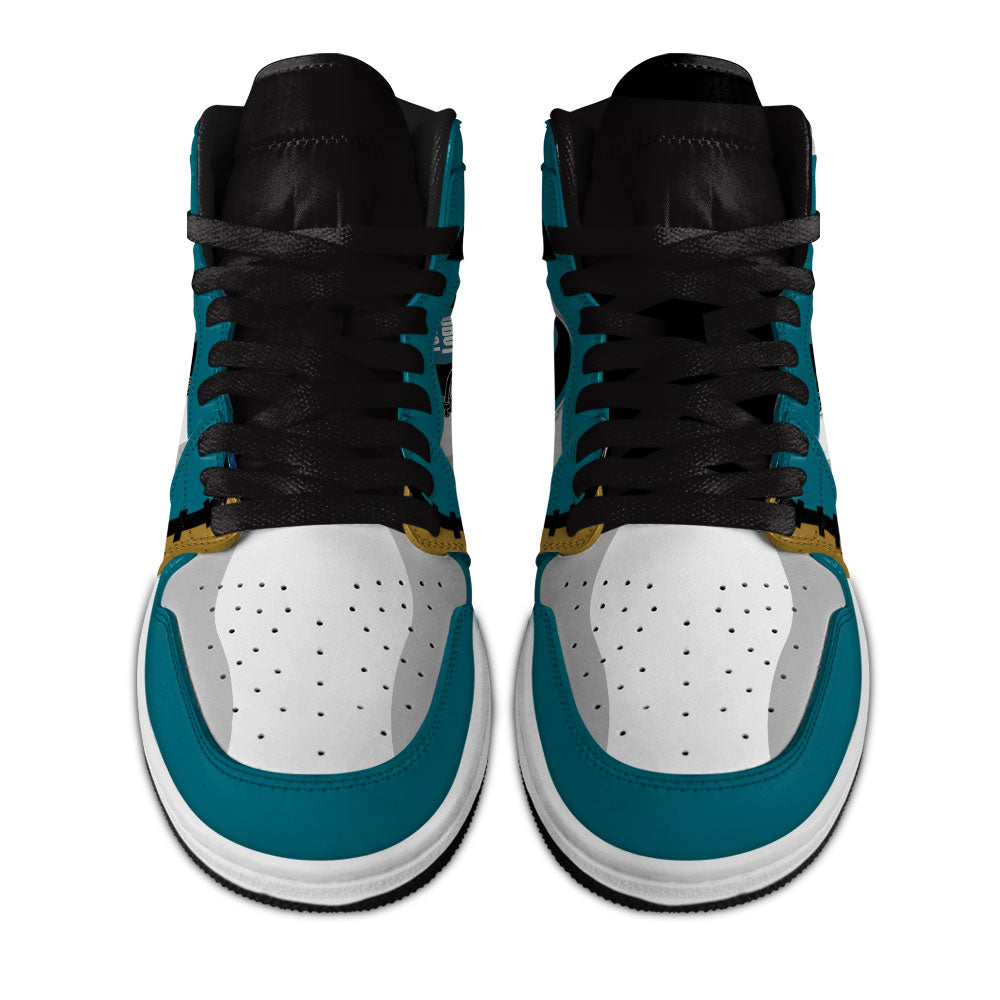 Jacksonville Football Sneakers Personalized Your Team-Cuztomshoes