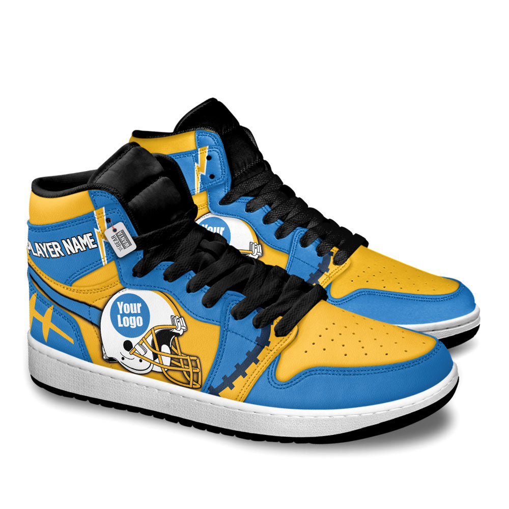Los Angeles Football Sneakers Personalized Your Teamcuztomshoes.com
