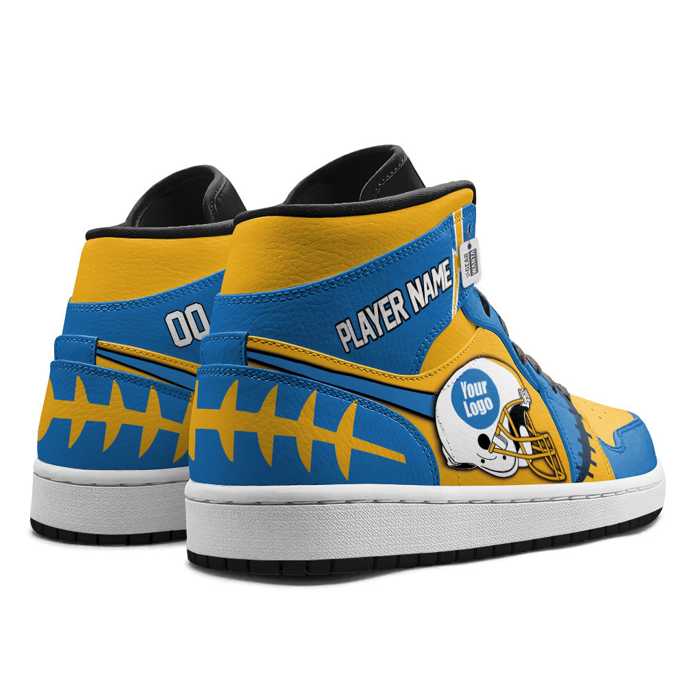 Los Angeles Football Sneakers Personalized Your Teamcuztomshoes.com