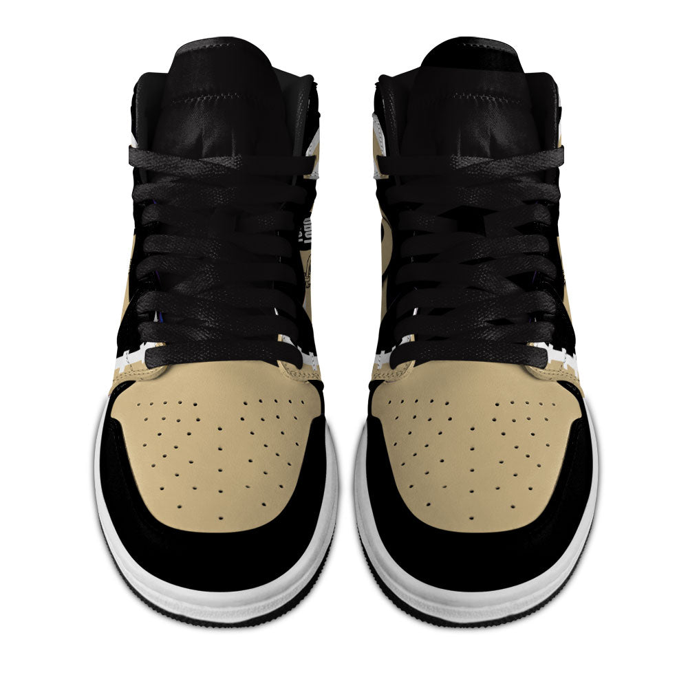 New Orleans Sneakers Personalized Your Team-Cuztomshoes