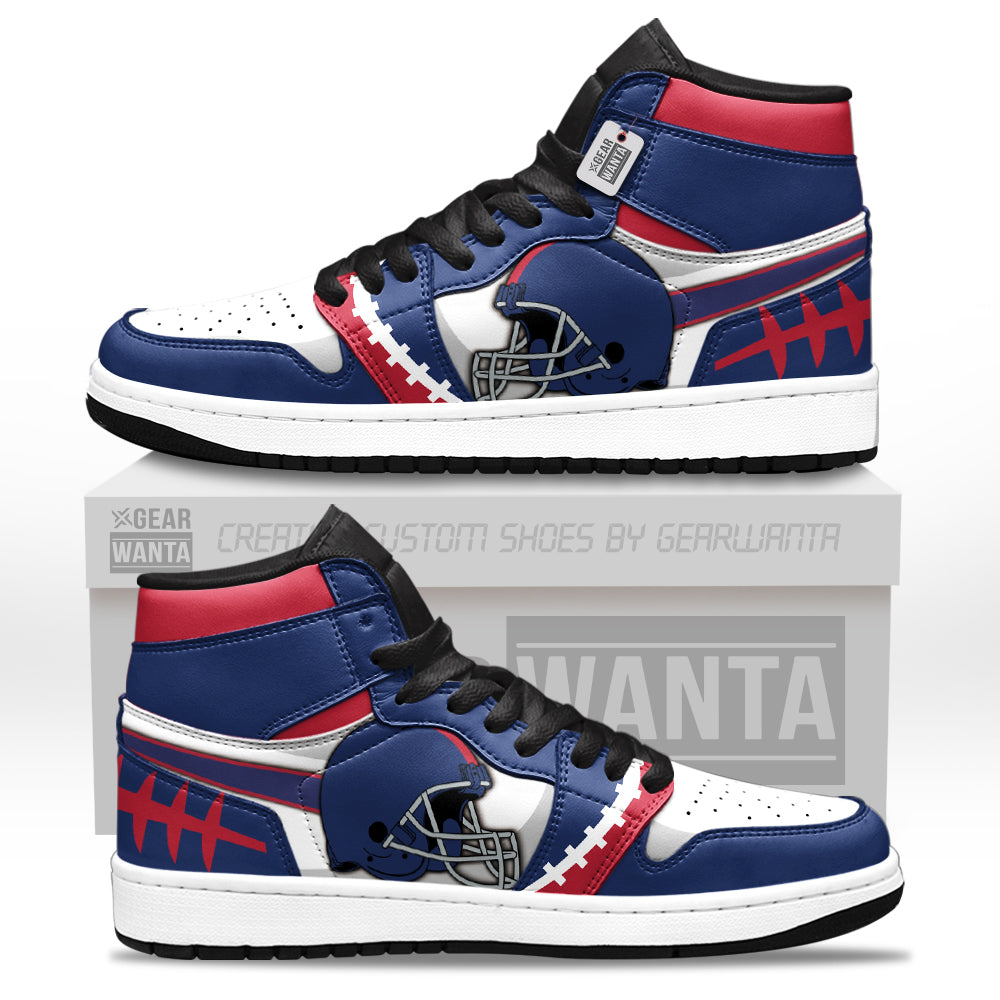 New York Sneakers Personalized Your Team-Cuztomshoes