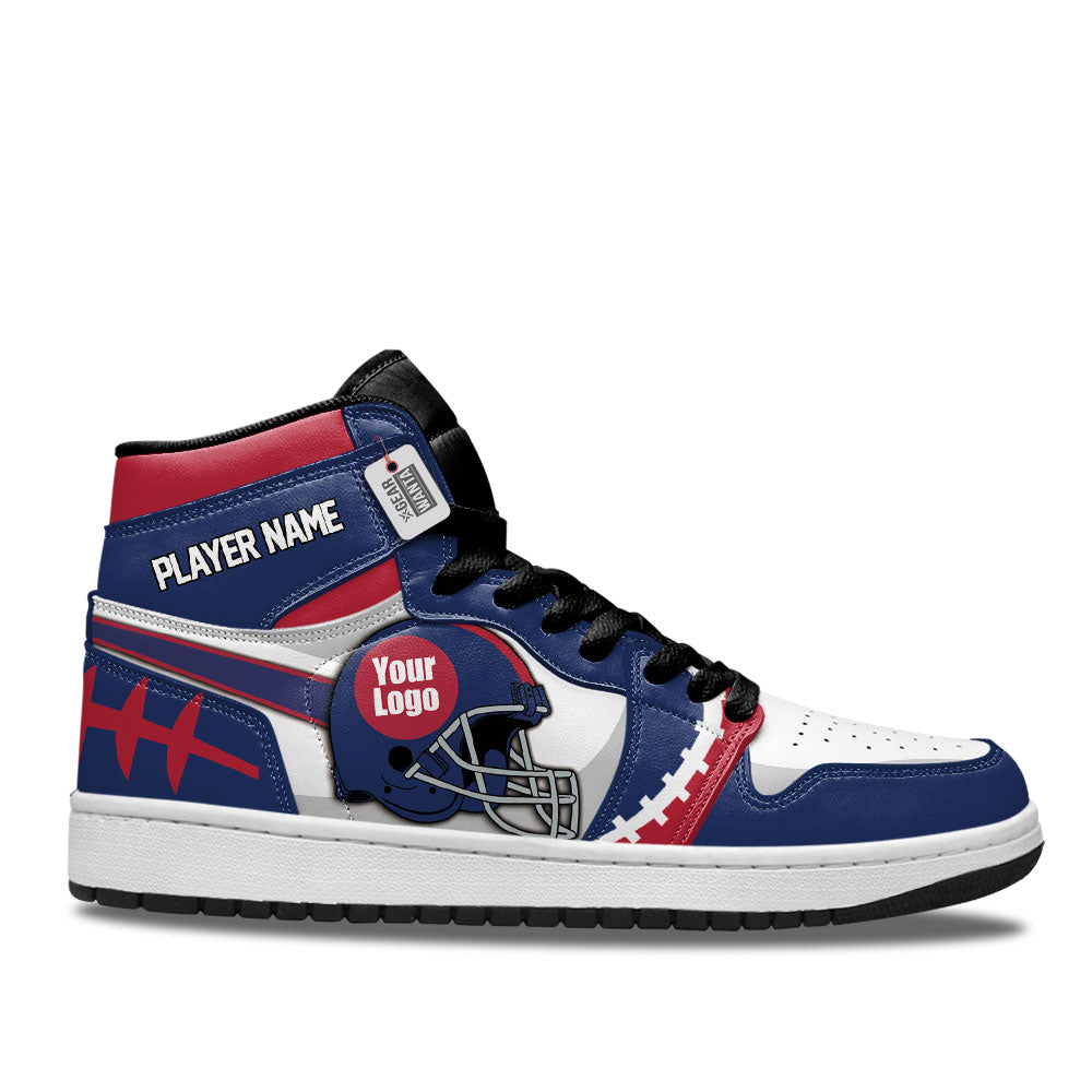 New York Sneakers Personalized Your Team-Cuztomshoes