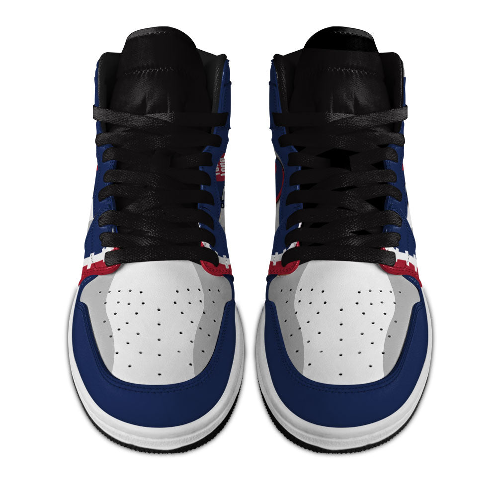 New York Sneakers Personalized Your Team-Cuztomshoes