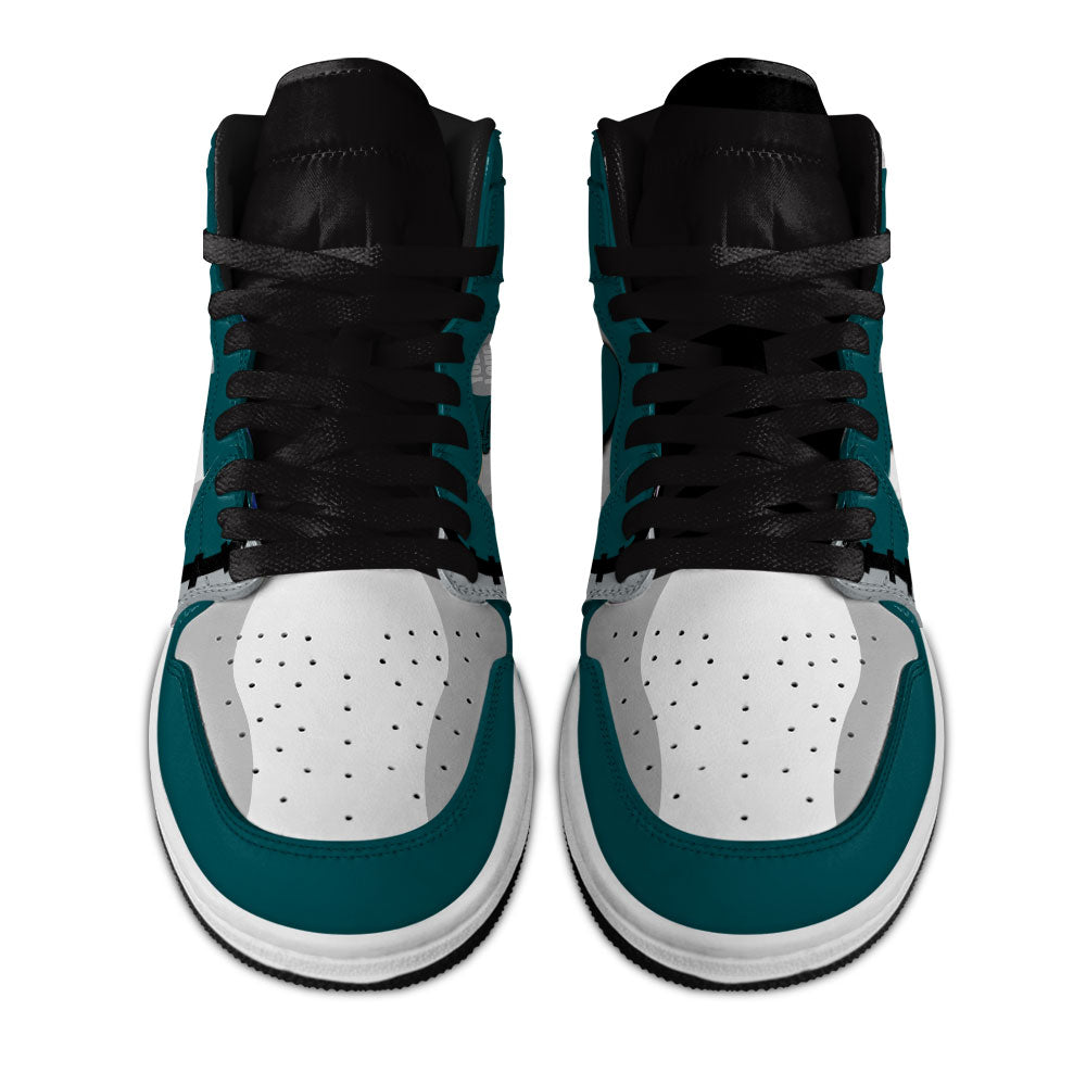 Philadelphia Football Sneakers Personalized Your Team-Cuztomshoes