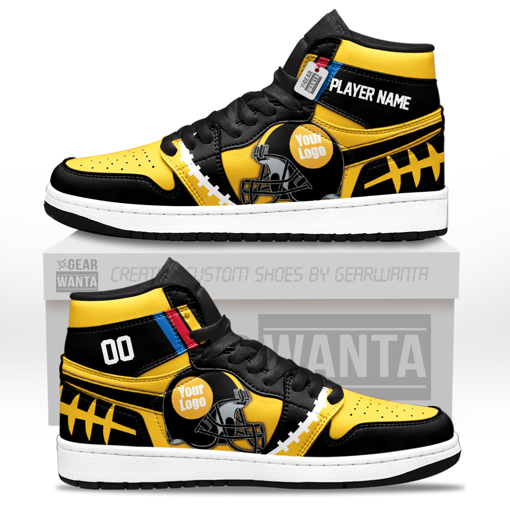 Pittsburgh Sneakers Personalized Your Teamcuztomshoes.com
