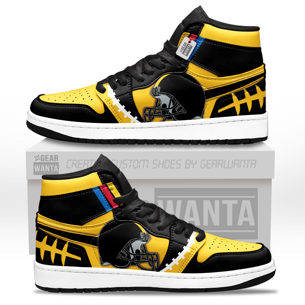 Pittsburgh Sneakers Personalized Your Team-Cuztomshoes