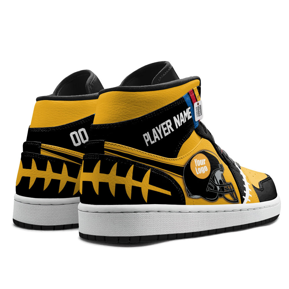 Pittsburgh Sneakers Personalized Your Teamcuztomshoes.com