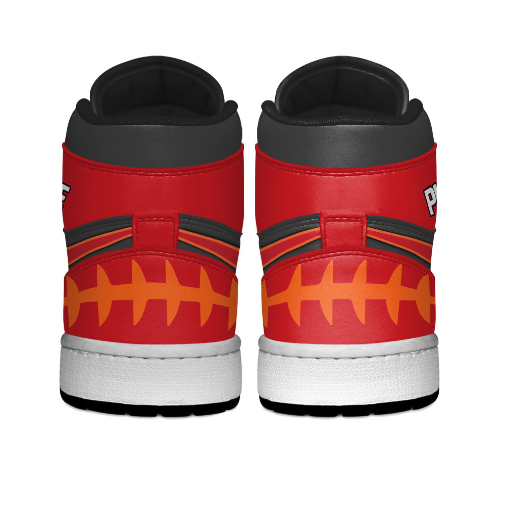 Tampa Football Sneakers Personalized Your Teamcuztomshoes.com