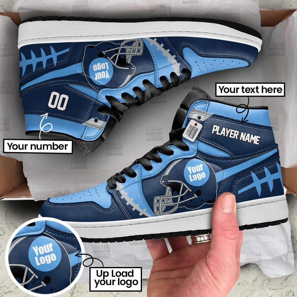Tennessee Football Sneakers Personalized Your Team-Cuztomshoes