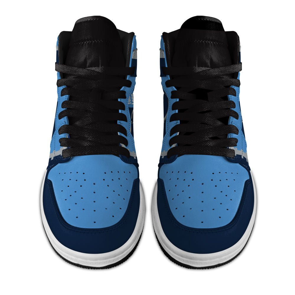 Tennessee Football Sneakers Personalized Your Team-Cuztomshoes