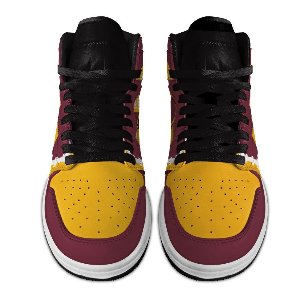 Washington Football Sneakers Personalized Your Team-Cuztomshoes