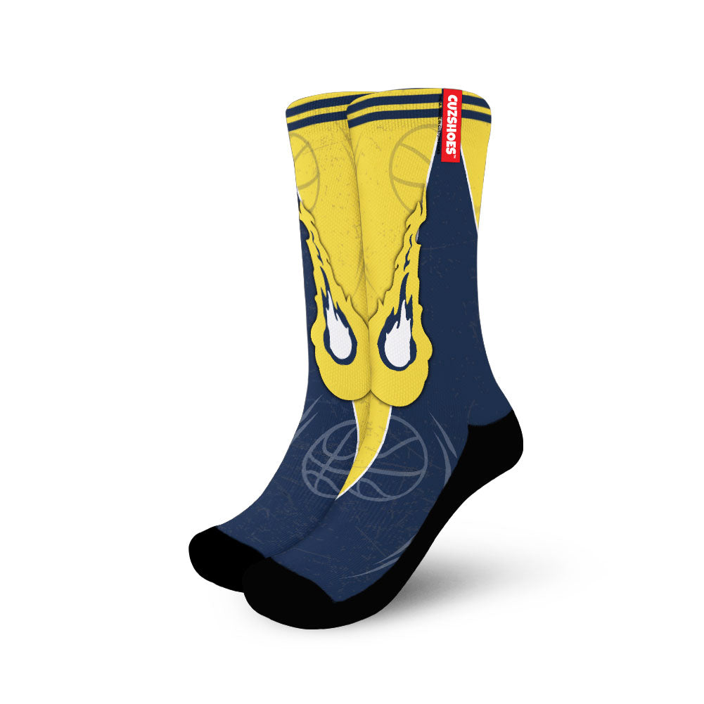 Denver Basketball Team Socks- Cuztomshoes