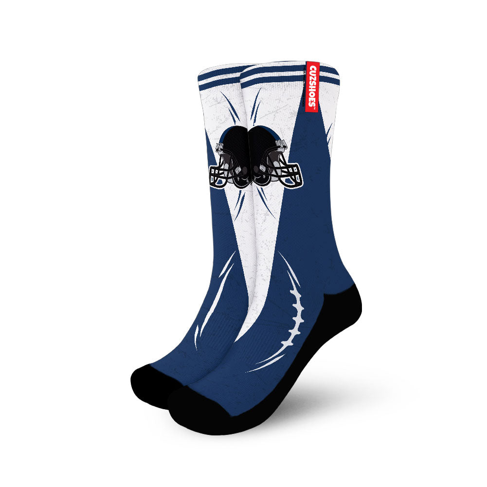 Indianapolis Football Team Socks- Cuztomshoes